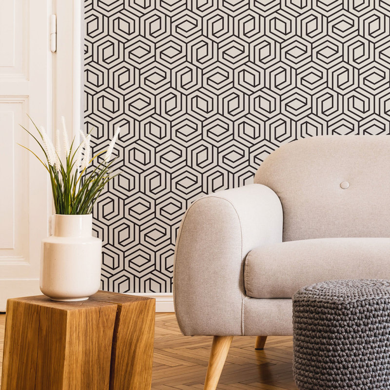 WallsByMe Textured Peel and Stick Wallpaper Panel Wayfair